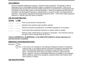 Sample Resume for Machine Operator Position 14 Sample Heavy Equipment Operator Jobs Resume
