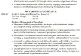 Sample Resume for Managing Director Position Resume for Operations and Staff Management Susan Ireland