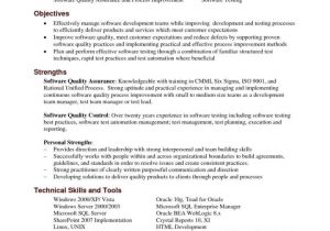 Sample Resume for Manual Testing Professional Of 2 Yr Experience Sample Resume for Manual Testing Professional Of 2 Yr