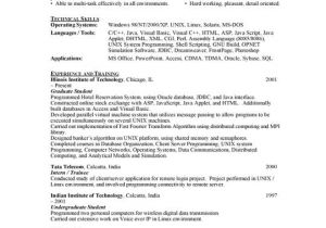 Sample Resume for Masters Program Resume for Graduate Program Best Resume Collection