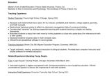 Sample Resume for Maths Teachers Middle School Math Teacher Resume Best Resume Collection