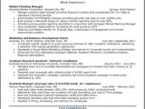 Sample Resume for Mba Marketing Experience Mba Resume Sample Best Professional Resumes Letters