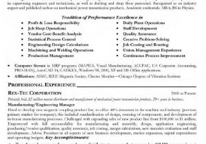 Sample Resume for Mechanical Production Engineer Engineering Resume Sample Resume Badak