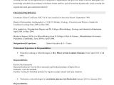 Sample Resume for Microbiologist Microbiology 8 Resume