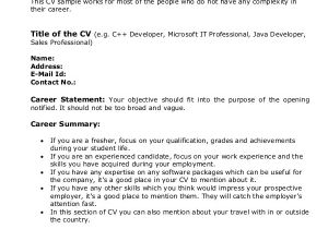 Sample Resume for Net Developer Fresher 7 Sample Java Developer Resumes Sample Templates
