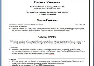 Sample Resume for Nurses Newly Graduated Graduate Nurse Resume Nursing Resume Samples for New