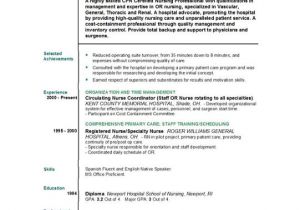 Sample Resume for Nurses Newly Graduated Sample New Grad Rn Resume Musiccityspiritsandcocktail Com