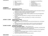 Sample Resume for Office Administration Job Best Administrative assistant Resume Example Livecareer