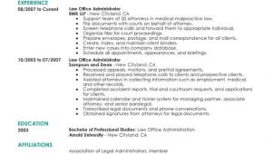 Sample Resume for Office Administration Job Best Office Administrator Resume Example Livecareer