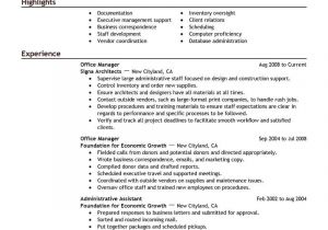 Sample Resume for Office Administration Job Best Office Manager Resume Example Livecareer