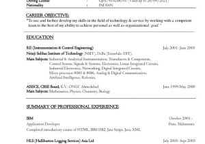Sample Resume for Oil Field Worker Oil Field Resume Resume Badak