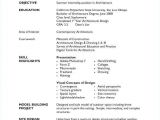Sample Resume for Ojt Architecture Student 30 top Sample Resume for Ojt Architecture Student Gallery