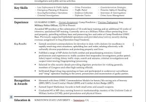 Sample Resume for Police Officer with No Experience Resumes for Police Officers Musiccityspiritsandcocktail Com