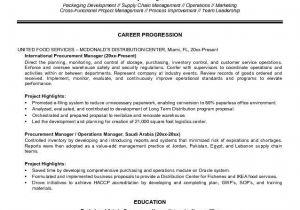 Sample Resume for Procurement Officer Procurement Resume the Best Resume