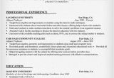 Sample Resume for Professor Resume Example for Adjunct Professor Resumecompanion Com