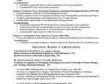 Sample Resume for Project Manager In Manufacturing Manufacturing Manager Resume