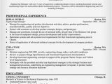 Sample Resume for Project Manager In Manufacturing Sample Resume October 2014