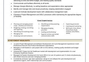 Sample Resume for Project Manager It software India software Project Management Resume Resume Ideas