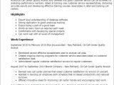 Sample Resume for Quality Analyst In Bpo Call Center Quality Analyst Resume Template Best Design