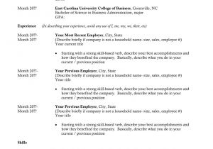 Sample Resume for Recent College Graduate New College Graduate Resume Sample Perfect Resume format