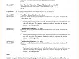 Sample Resume for Recent College Graduate with No Experience Resumes for College Graduates with No Experience