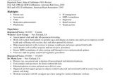 Sample Resume for Registered Nurse Position Best Registered Nurse Resume Example Livecareer