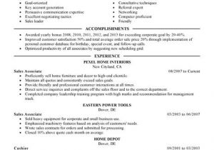 Sample Resume for Sales associate and Customer Service Best Sales associate Resume Example Livecareer
