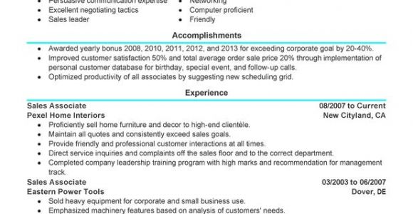 Sample Resume for Sales associate and Customer Service Unforgettable Sales associate Resume Examples to Stand Out
