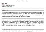 Sample Resume for Sap Fico Consultant Sap Fico Consultant Resume Download