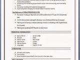 Sample Resume for Sap Mm Consultant Sap Sd Resume format