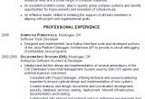 Sample Resume for software Engineer with Experience In Java Resume Sample for A Senior software Engineer Susan