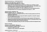 Sample Resume for software Engineer with One Year Experience software Engineer Resume Sample Writing Tips Resume