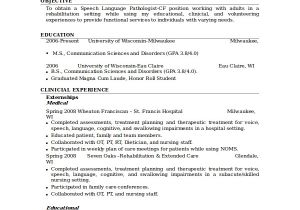 Sample Resume for Speech Language Pathologist 6 Pathologist Resume Templates Pdf Doc Free