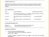 Sample Resume for Staff Nurse Position 15 Sample Of Curriculum Vitae for Job Application Wine