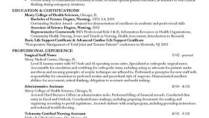 Sample Resume for Staff Nurse Position Staff Nurse Resume Example