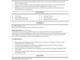 Sample Resume for Store Clerk Retail Clerk Resume Resume Ideas