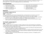 Sample Resume for Supply Chain Management Professional Global Supply Chain Manager Templates to
