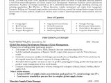 Sample Resume for Supply Chain Management Supply Chain Management Resume Resume Badak