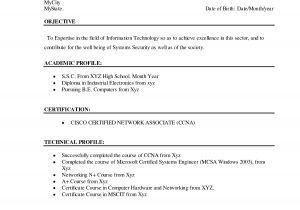 Sample Resume for System Administrator Fresher System Administrator Resume format for Fresher Resume Ideas