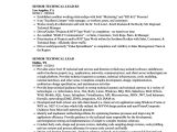 Sample Resume for Technical Lead Senior Technical Lead Resume Samples Velvet Jobs