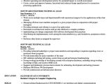 Sample Resume for Technical Lead software Technical Lead Resume Samples Velvet Jobs