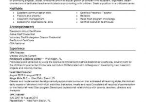 Sample Resume for the Post Of Teacher Resume format for Teaching Post Best Resume Collection