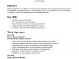 Sample Resume for Zero Experience Cv Template No Experience Job Resume Examples Human
