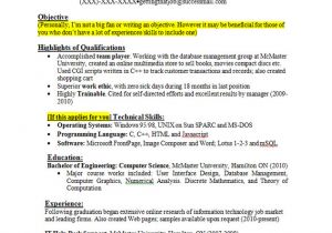 Sample Resume for Zero Experience Sample Resume for Zero Experience Sample Resume