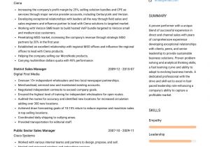 Sample Resume for Zonal Sales Manager Regional Sales Manager Resume Samples and Templates