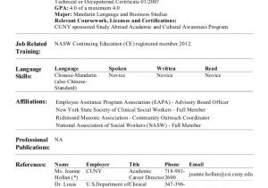 Sample Resume for Zs associates Relevant Coursework Examples