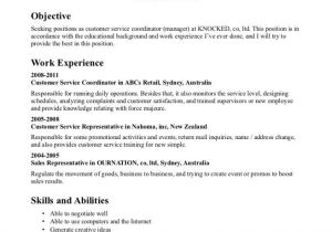 Sample Resume Objectives for Food Service Food Service Resume Objective Examples Resume Sample