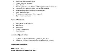 Sample Resume Objectives for Medical Receptionist 12 Medical Receptionist Jobs Resume Fresh format