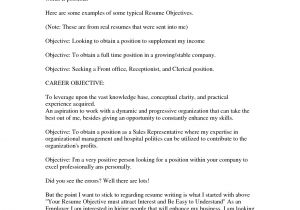 Sample Resume Objectives for Medical Receptionist Best Photos Of Medical Office Receptionist Resume Example