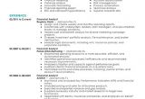 Sample Resume Of A Financial Analyst Best Financial Analyst Resume Example Livecareer